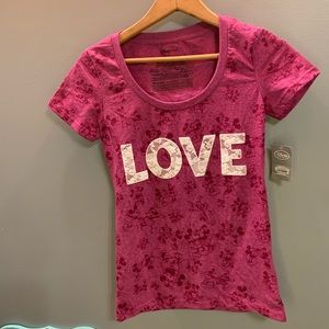 NWT Love Minnie and Mickey tee